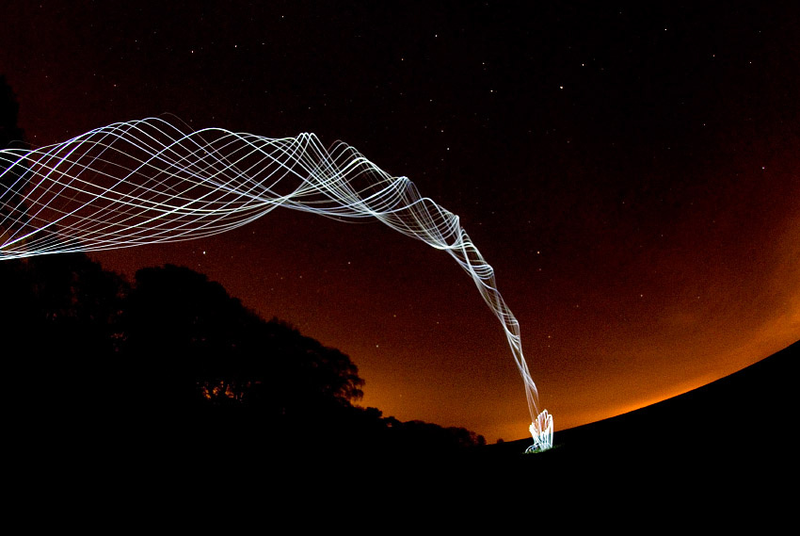 Illustration for article titled These Swirly Light Paintings Look Like a Flash-Forward to the Rapture